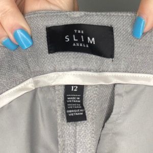 Grey dress pants